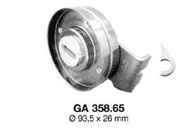 96180151 Peugeot/Citroen Rolo de reguladora de tensão da correia de transmissão