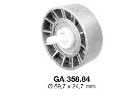 500344132 Fiat/Alfa/Lancia Rolo de reguladora de tensão da correia de transmissão