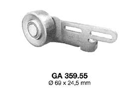 GA35955 SNR Rolo de reguladora de tensão da correia de transmissão