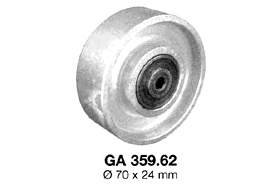 GA35962 SNR Rolo parasita da correia de transmissão