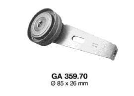 GA35970 SNR Rolo de reguladora de tensão da correia de transmissão