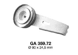 575118 Peugeot/Citroen Rolo de reguladora de tensão da correia de transmissão