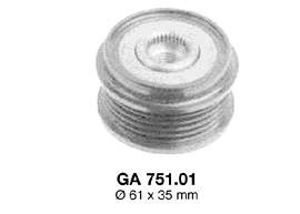 GA75101 SNR Polia do gerador