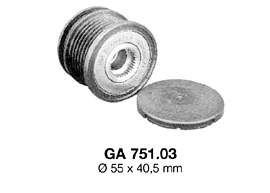Compre 05005 Metalcaucho Polia do gerador