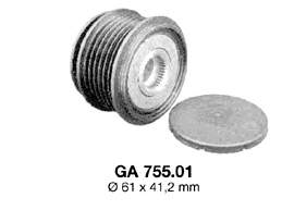 Polia do gerador Febi 24179 preço, a partir de 37,39 USD