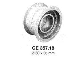 GE35718 SNR Rolo parasita da correia do mecanismo de distribuição de gás