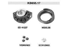 KB65517 SNR Suporte de amortecedor dianteiro