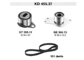 KD45537 SNR Correia do mecanismo de distribuição de gás, kit