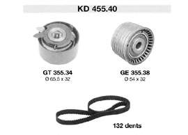 KTB271 Dayco Correia do mecanismo de distribuição de gás, kit