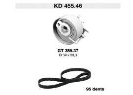 KD45546 SNR Correia do mecanismo de distribuição de gás, kit