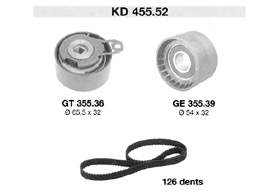 KD45552 SNR Correia do mecanismo de distribuição de gás, kit