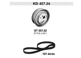 026198119 VAG Correia do mecanismo de distribuição de gás, kit