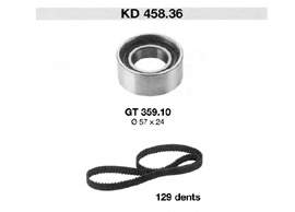 KD45836 SNR Correia do mecanismo de distribuição de gás, kit