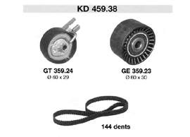 0831T3 Peugeot/Citroen Correia do mecanismo de distribuição de gás, kit