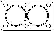  Vedante de tubo de admissão do silenciador Opel Frontera A SUV (5MWL4) (1991 - 1998) A
