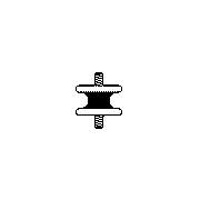 Coxim de fixação do silenciador Cautex 020296 preço, a partir de 1,56 USD