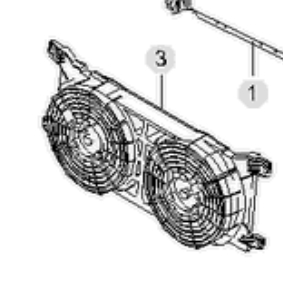Ventilador elétrico de esfriamento montado (motor + roda de aletas) Ssang Yong 2132009051 preço, a partir de 80,02 USD
