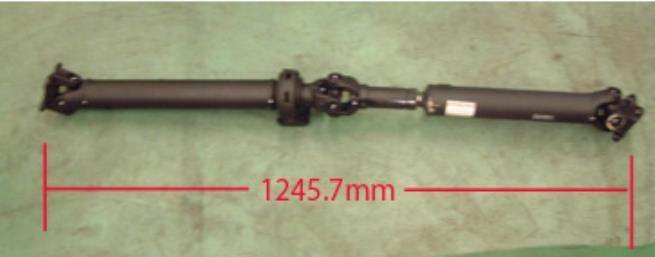 3320008300 Ssang Yong Junta universal traseira montada