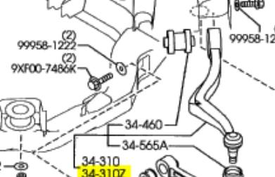 35160500054 Meyle Braço oscilante inferior esquerdo de suspensão dianteira