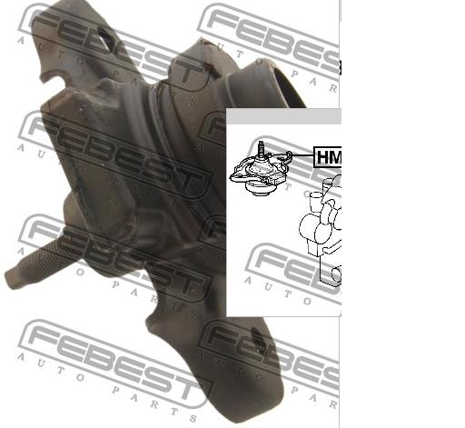 Coxim (suporte) direito de motor Metalcaucho 57223 preço, a partir de 39,28 USD