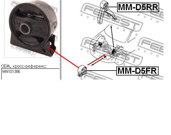 Coxim (suporte) dianteiro de motor Metalcaucho 57256 preço, a partir de 43,02 USD