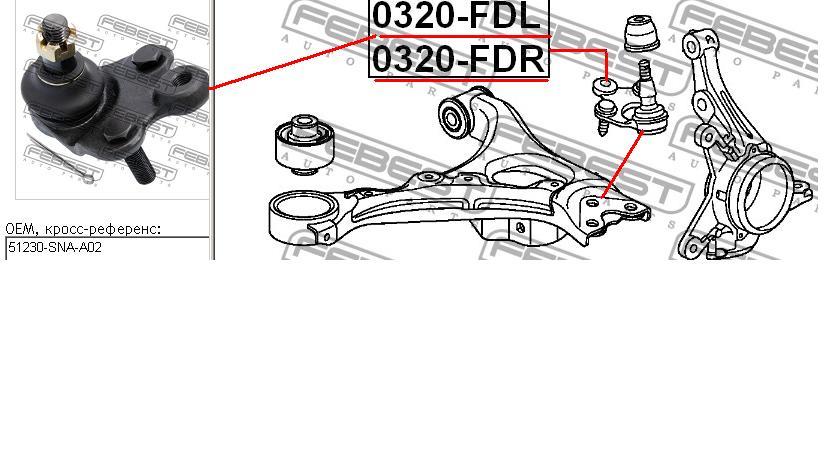 Suporte de esfera inferior 9040003 Kamoka