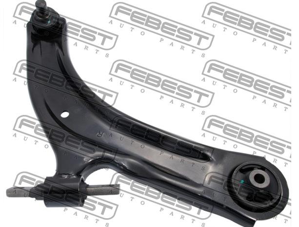 8660005372 Renault (RVI) Braço oscilante inferior direito de suspensão dianteira