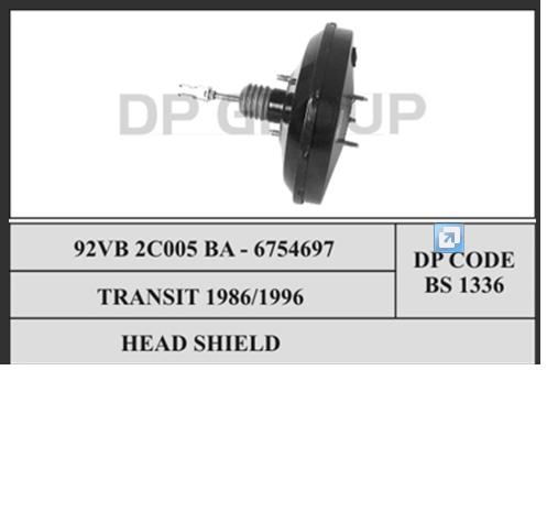 6754697 Ford Reforçador dos freios a vácuo