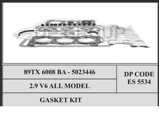022626001 Victor Reinz Kit superior de vedantes de motor