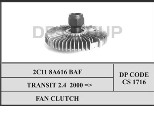 4406277 Ford Acoplamento viscoso de ventilador de esfriamento