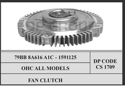 79BB8A616A1C Ford Acoplamento viscoso de ventilador de esfriamento