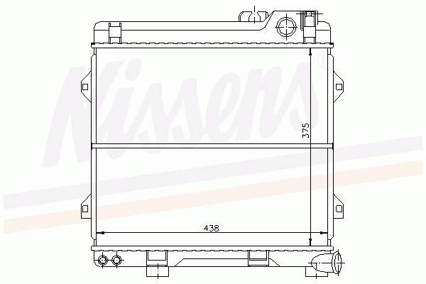 Radiador de esfriamento de motor BMW 17112225592 preço, a partir de 96,54 USD