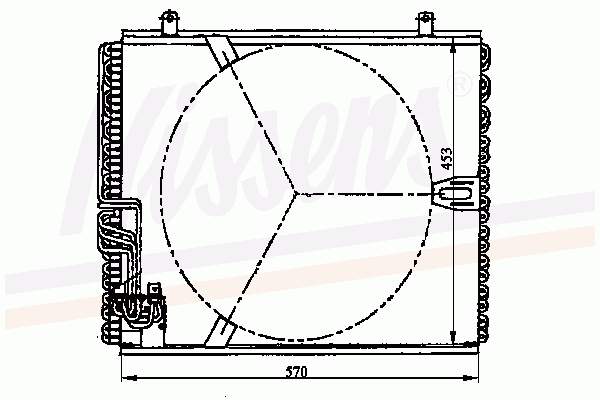 Compre 64536965952 BMW Radiador de aparelho de ar condicionado