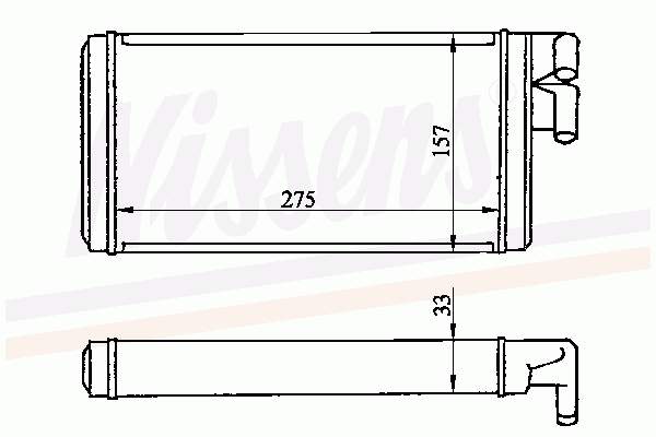 Compre 489040N Dasis Radiador de forno (de aquecedor)