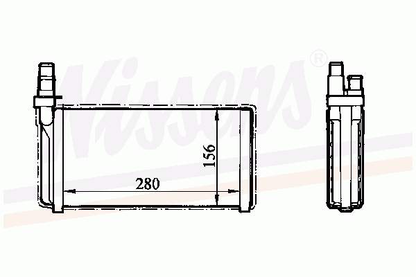 Radiador de forno (de aquecedor) Fiat/Alfa/Lancia 0060805074 preço, a partir de 28,29 USD