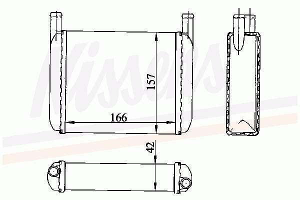 Radiador de forno (de aquecedor) Alfa Romeo 33  905 ao melhor preço