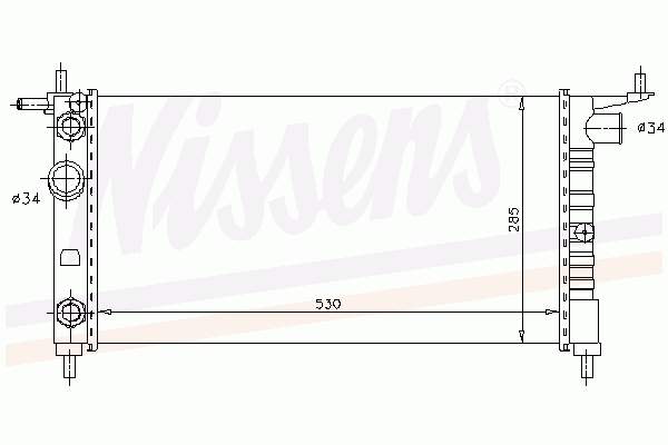 Radiador de esfriamento de motor HELLA 8MK376712011 preço, a partir de 78,29 USD