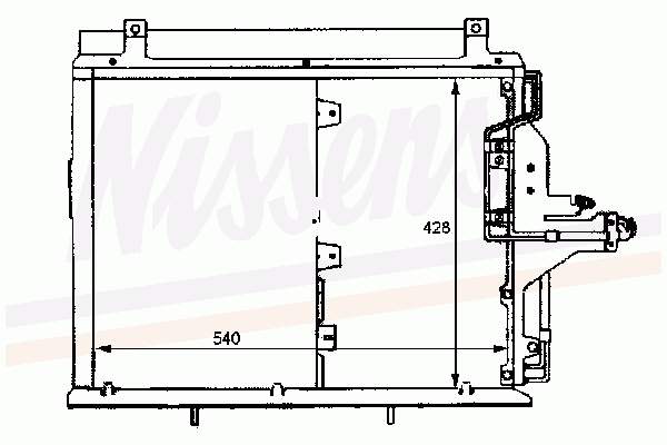 Radiador de aparelho de ar condicionado Mercedes A1248301670 preço, a partir de 148,97 USD