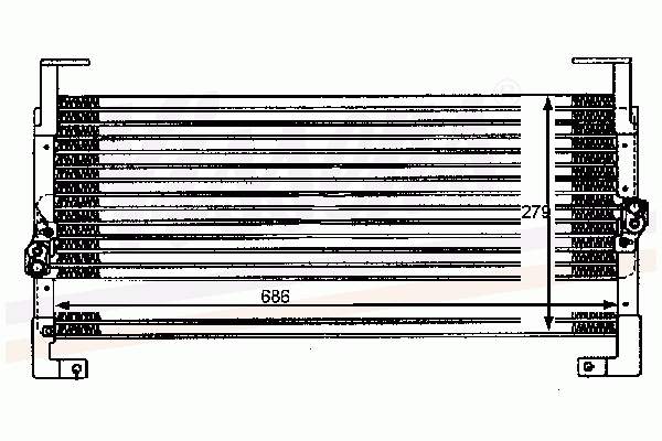 Radiador de aparelho de ar condicionado Nissens 94262 preço, a partir de 68,10 USD