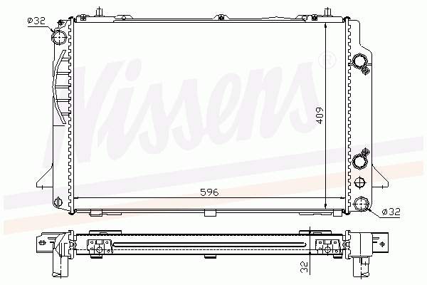 Radiador de esfriamento de motor VAG 8A0121251B preço, a partir de 81,37 USD