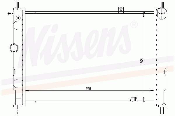 Radiador de esfriamento de motor VALEO 731551 preço, a partir de 86,96 USD