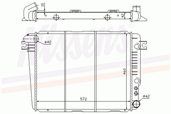 Radiador de esfriamento de motor BMW 17111707508 preço, a partir de 96,62 USD
