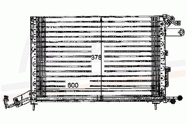 Compre 191820413E VAG Radiador de aparelho de ar condicionado