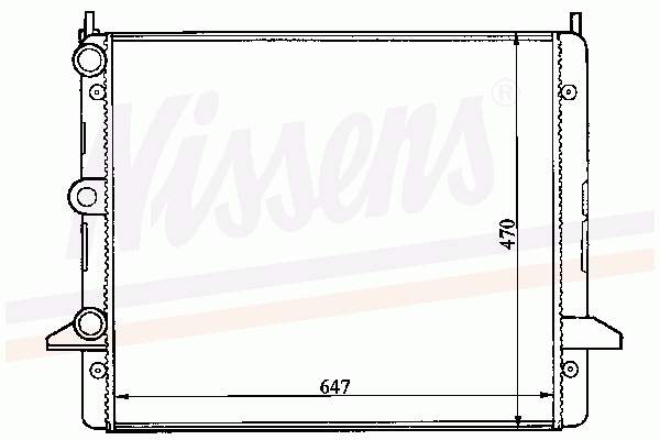 Radiador de esfriamento de motor VAG 7M0121253D preço, a partir de 110,77 USD