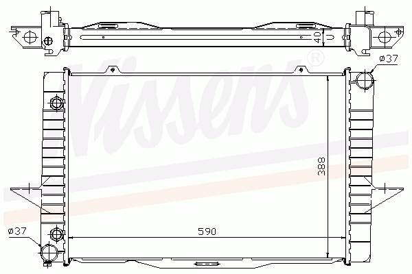 Radiador de esfriamento de motor Volvo 8601358 preço, a partir de 140,06 USD