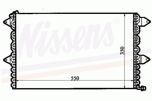 Compre 94204 Nissens Radiador de aparelho de ar condicionado