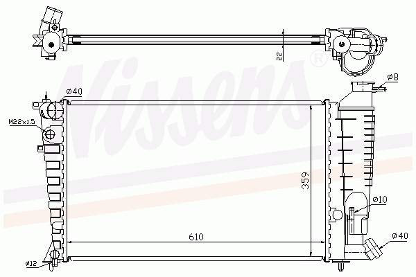 Radiador de esfriamento de motor VALEO 231010 preço, a partir de 72,06 USD