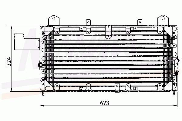 Compre BTR6632 Land Rover Radiador de aparelho de ar condicionado