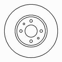 Disco do freio dianteiro Fiat/Alfa/Lancia 46831041 preço, a partir de 36,68 USD