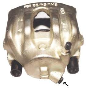 Compre 34111165029 BMW Suporte do freio dianteiro esquerdo